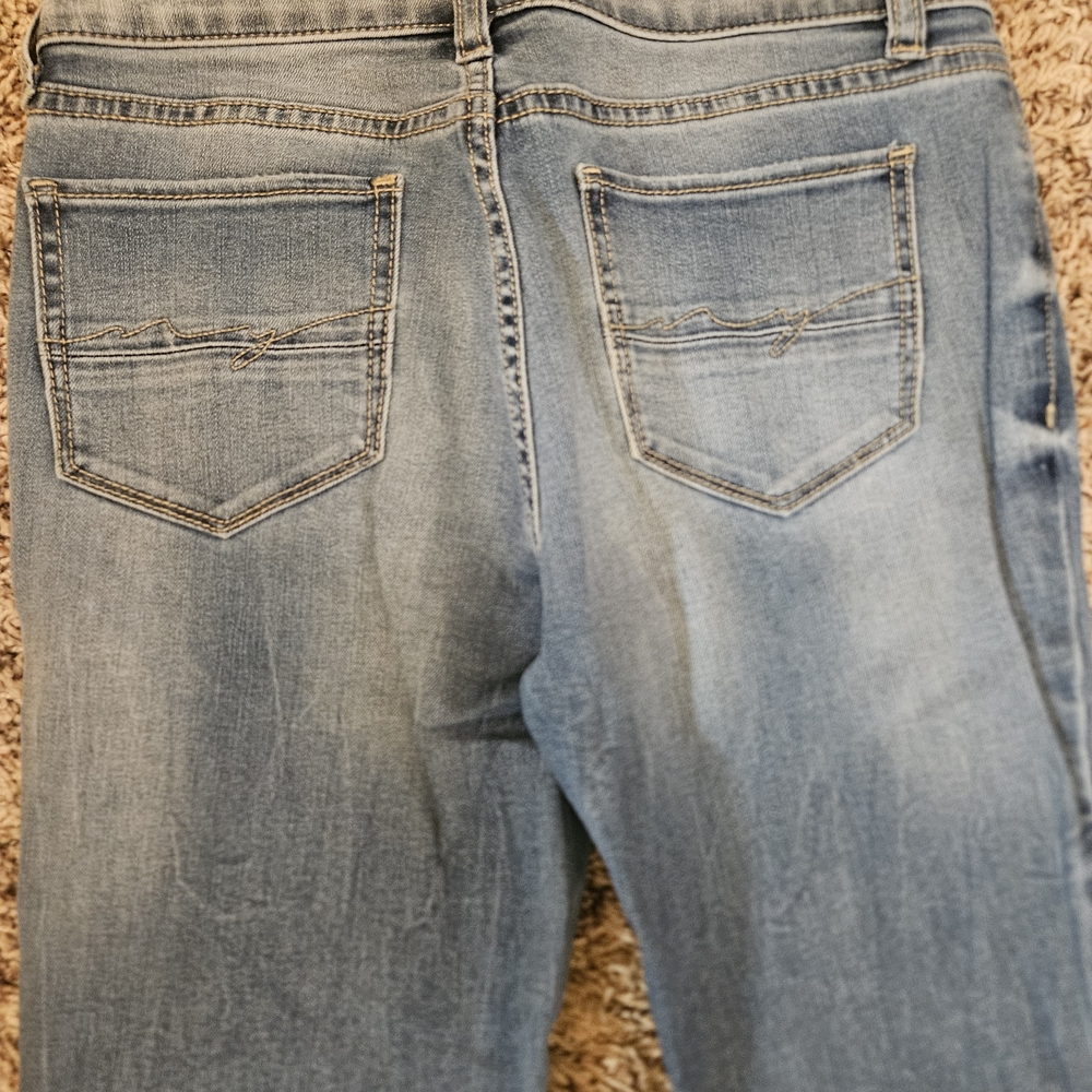 New York & Company Women's Patchwork Skinny Jeans - Picture 8 of 10